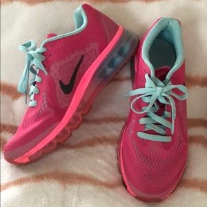 Nike AirMax! Hot Pink and turquoise
